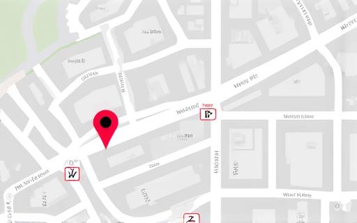 Map showing the location of RoomFlow Pro in London.